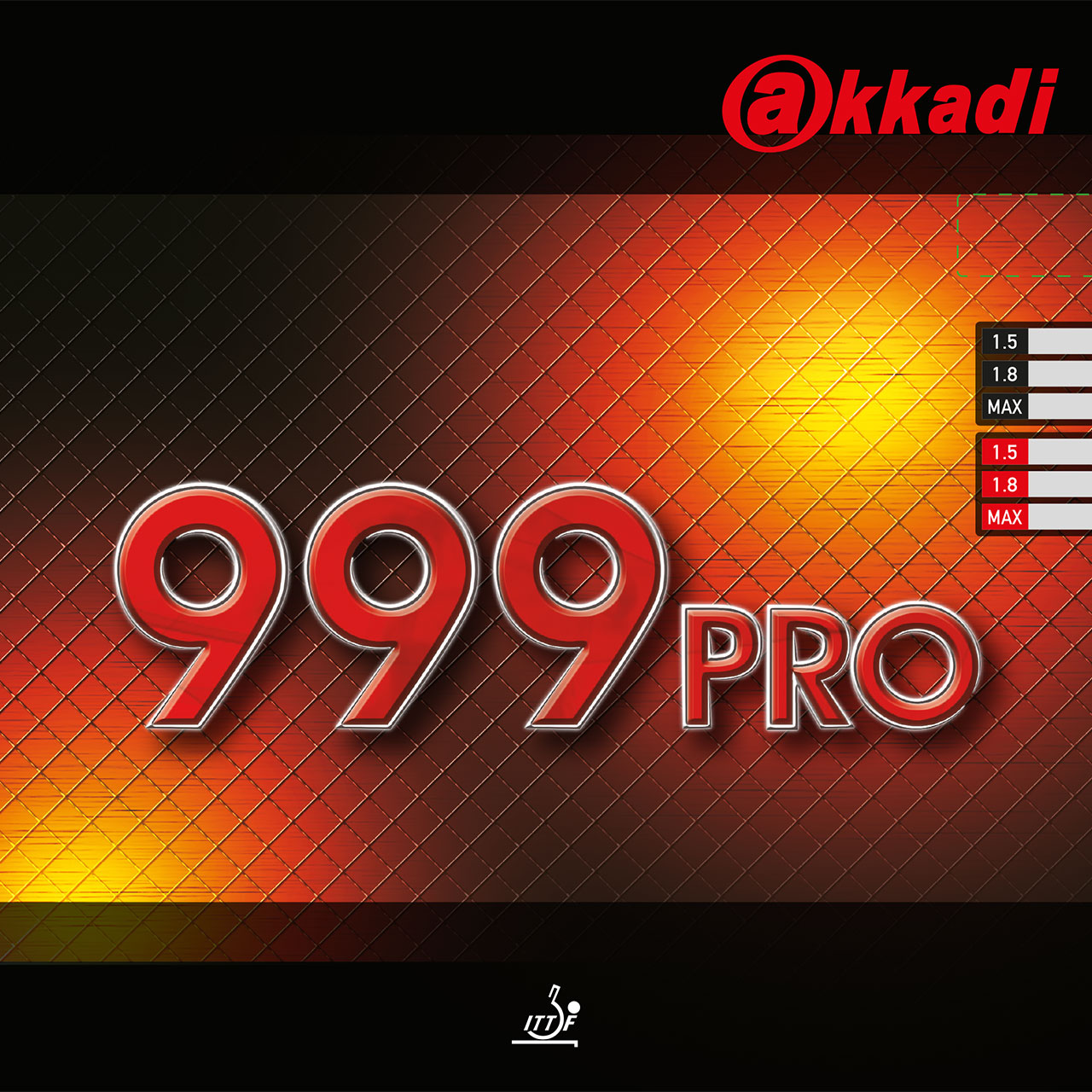 Tischtennis Belag Akkadi 999 Pro Cover 