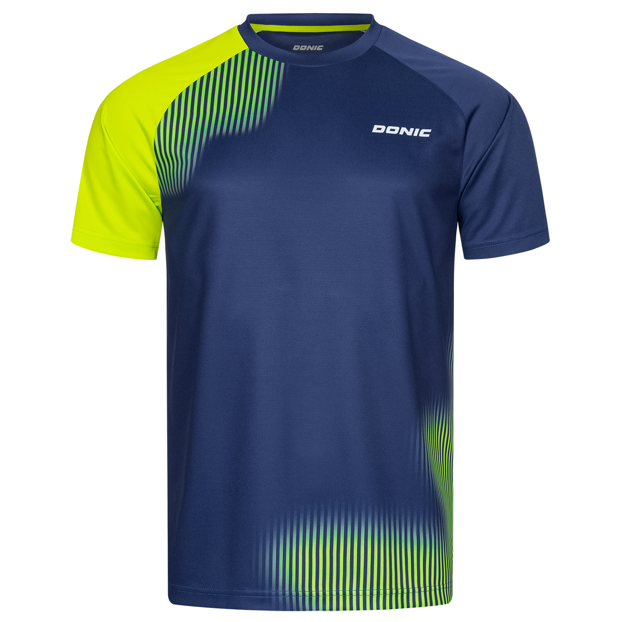 DONIC T-Shirt Peak marine/lime