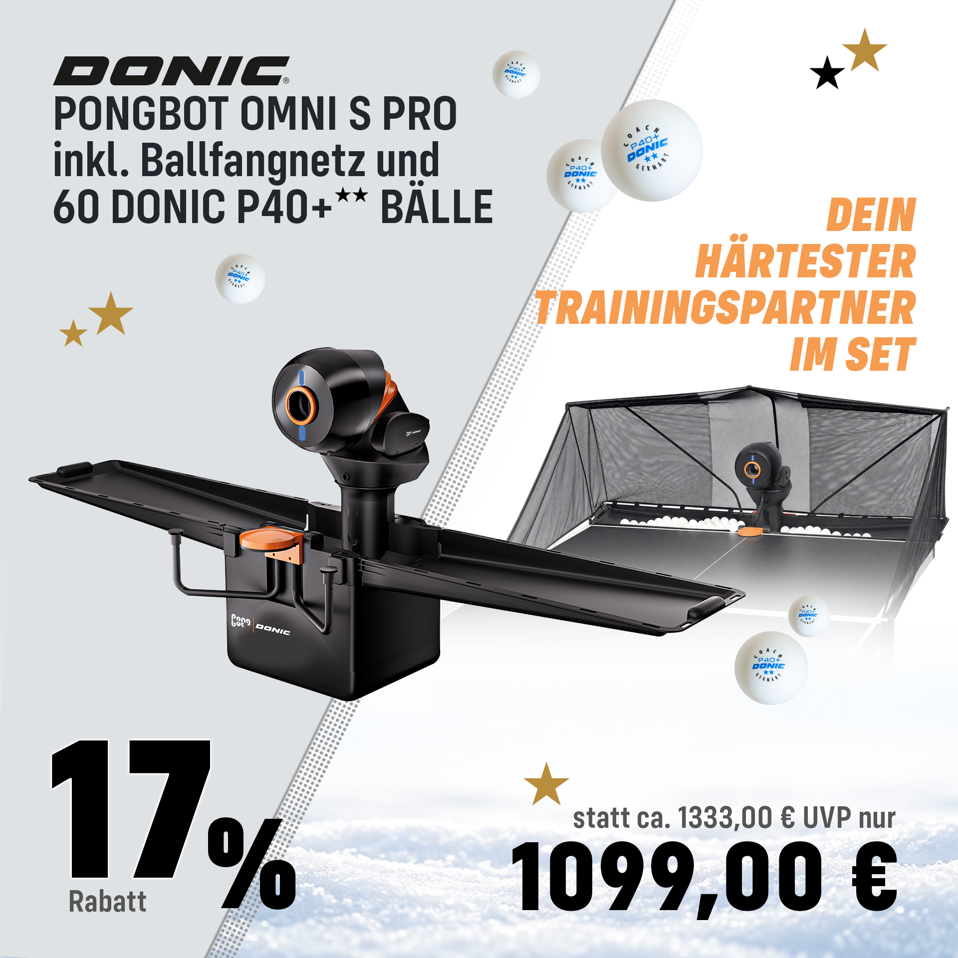 Pongbot OMNI S PRO ANGEBOT