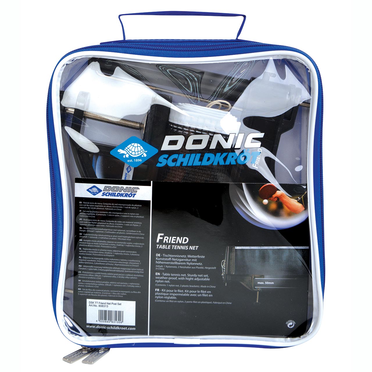 donic-schildkroet-hobby-net_friend-web DONIC Tischtennis Netz Friend