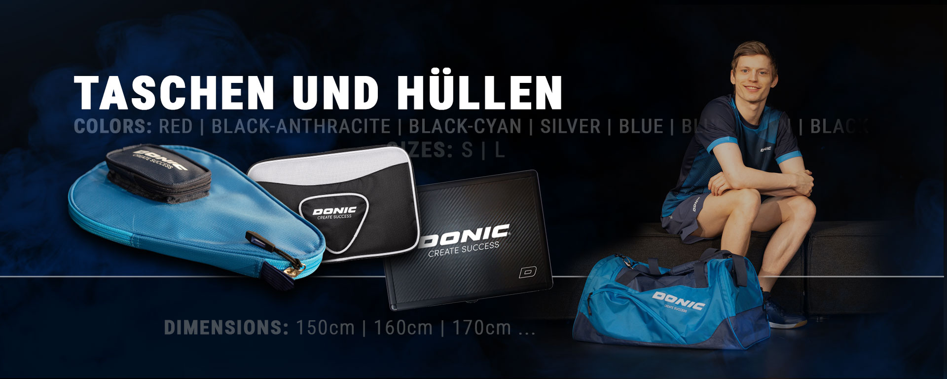 Sporttaschen und TT Hüllen Sporttaschen und TT Hüllen