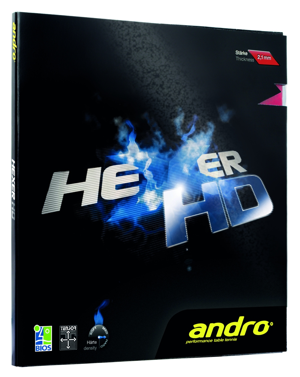 2784 Tischtennis Belag andro Hexer HD Cover