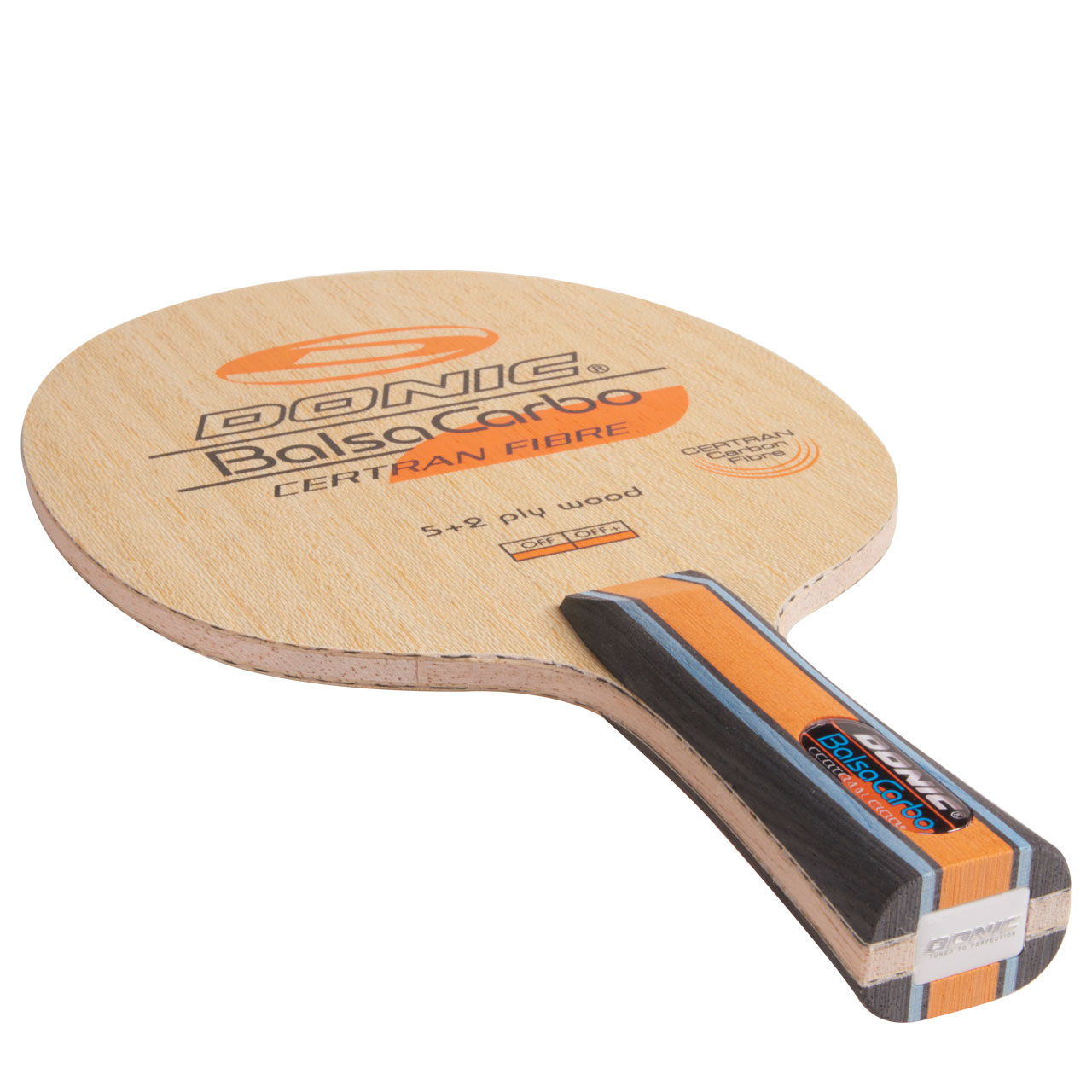 donic-blade_balsa_carbo_certran_fibre-macro-web Tischtennis Holz DONIC Balsa Carbo Certran Fibre Griff