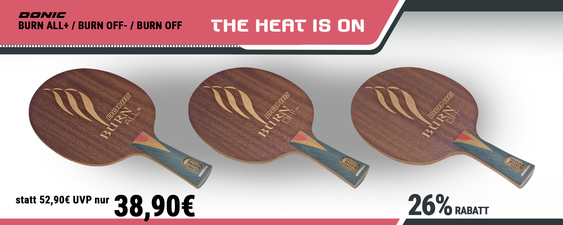 DONIC Burn Holz Angebot