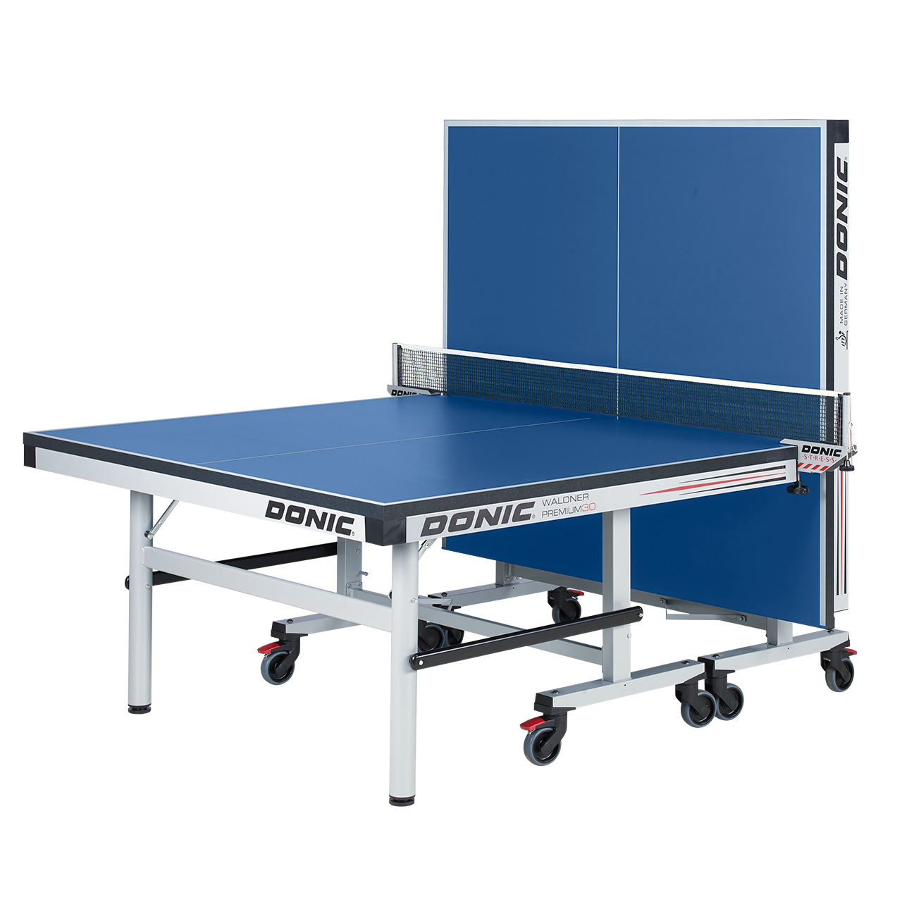 Tischtennis-Tisch DONIC Waldner Premium 30, blau, Single-Player-Position