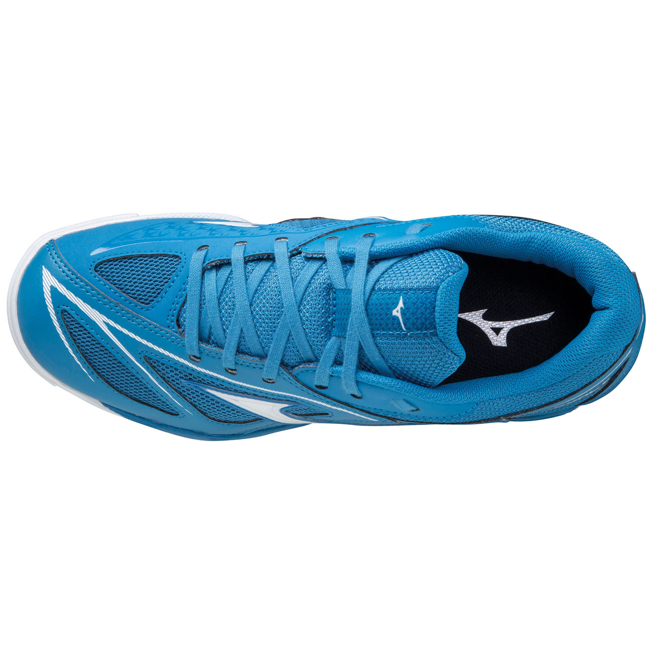 mizuno-wave_medal_6_blue-topview Tischtennis Schuh Mizuno Wave Medal 6 blau 02