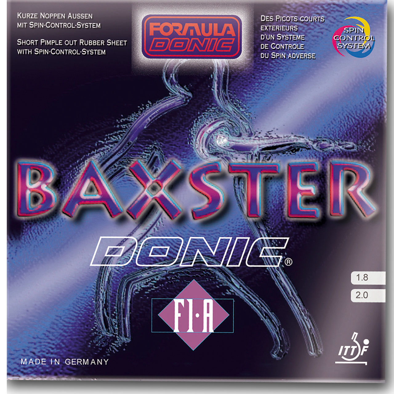 donic-rubber_baxster_f1a-web Tischtennis Belag DONIC Baxster F1-A Cover