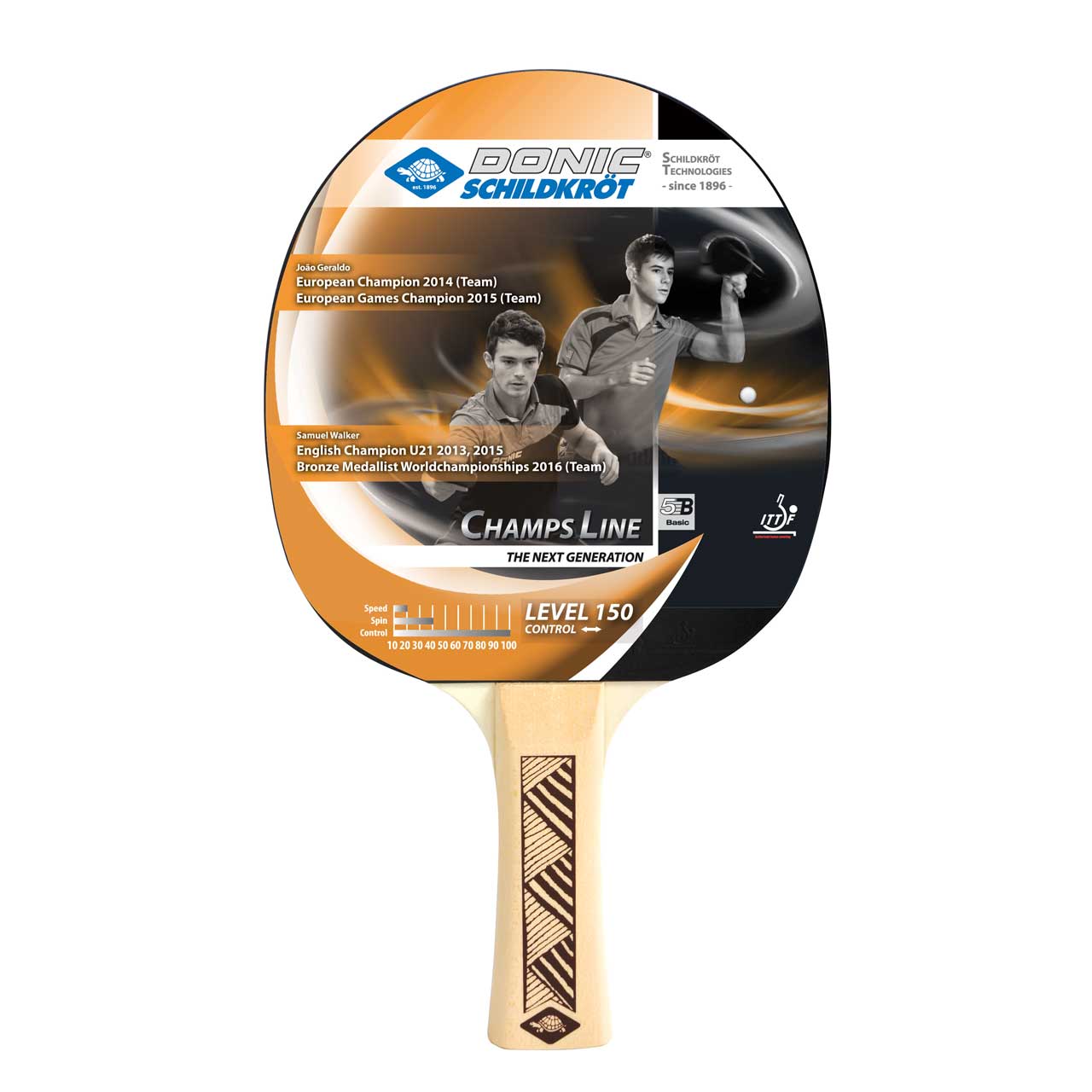 Hobby Tischtennis Schläger DONIC Champs 150