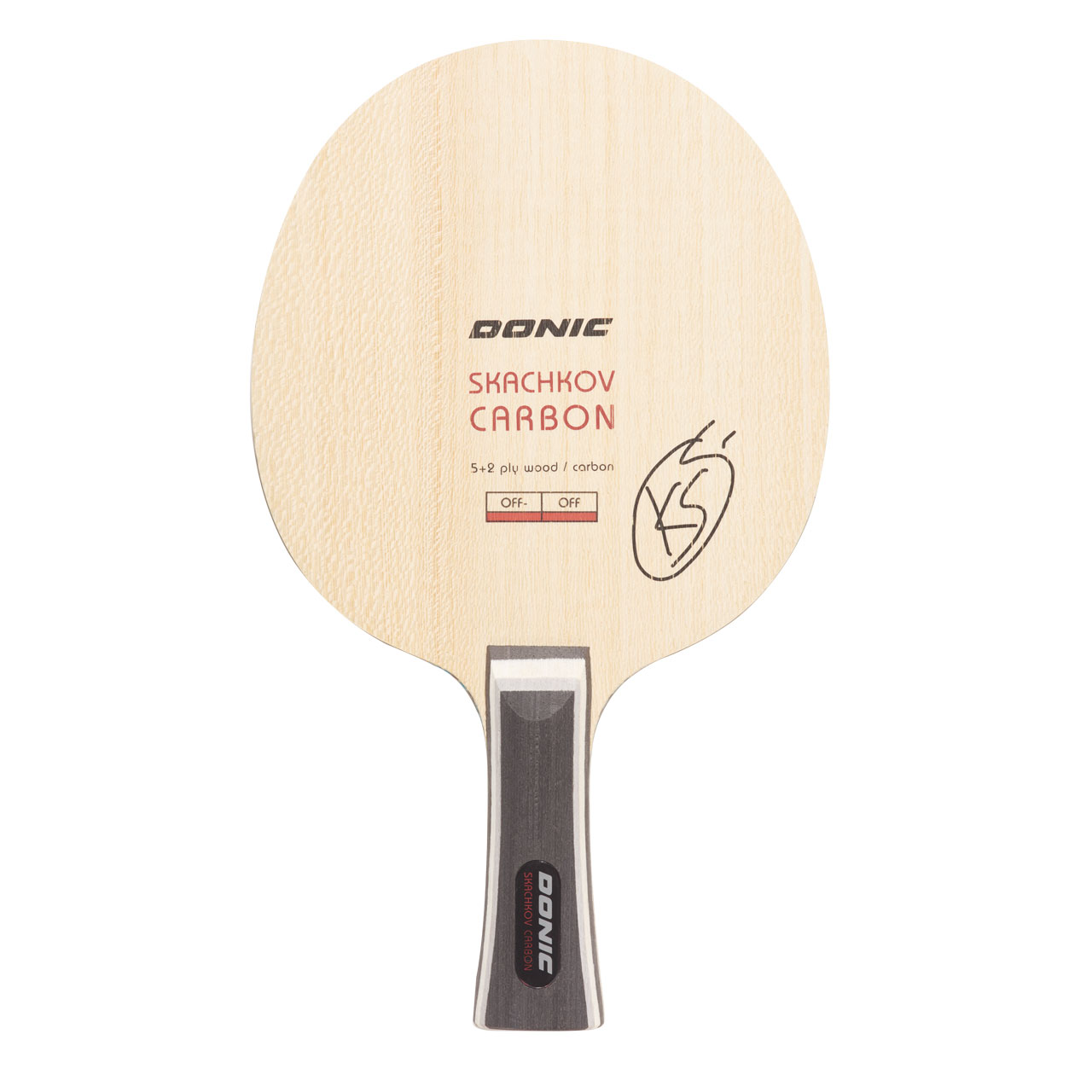 donic-blade_skachkov_carbon_topview Tischtennis Holz DONIC Skachkov Carbon Topview