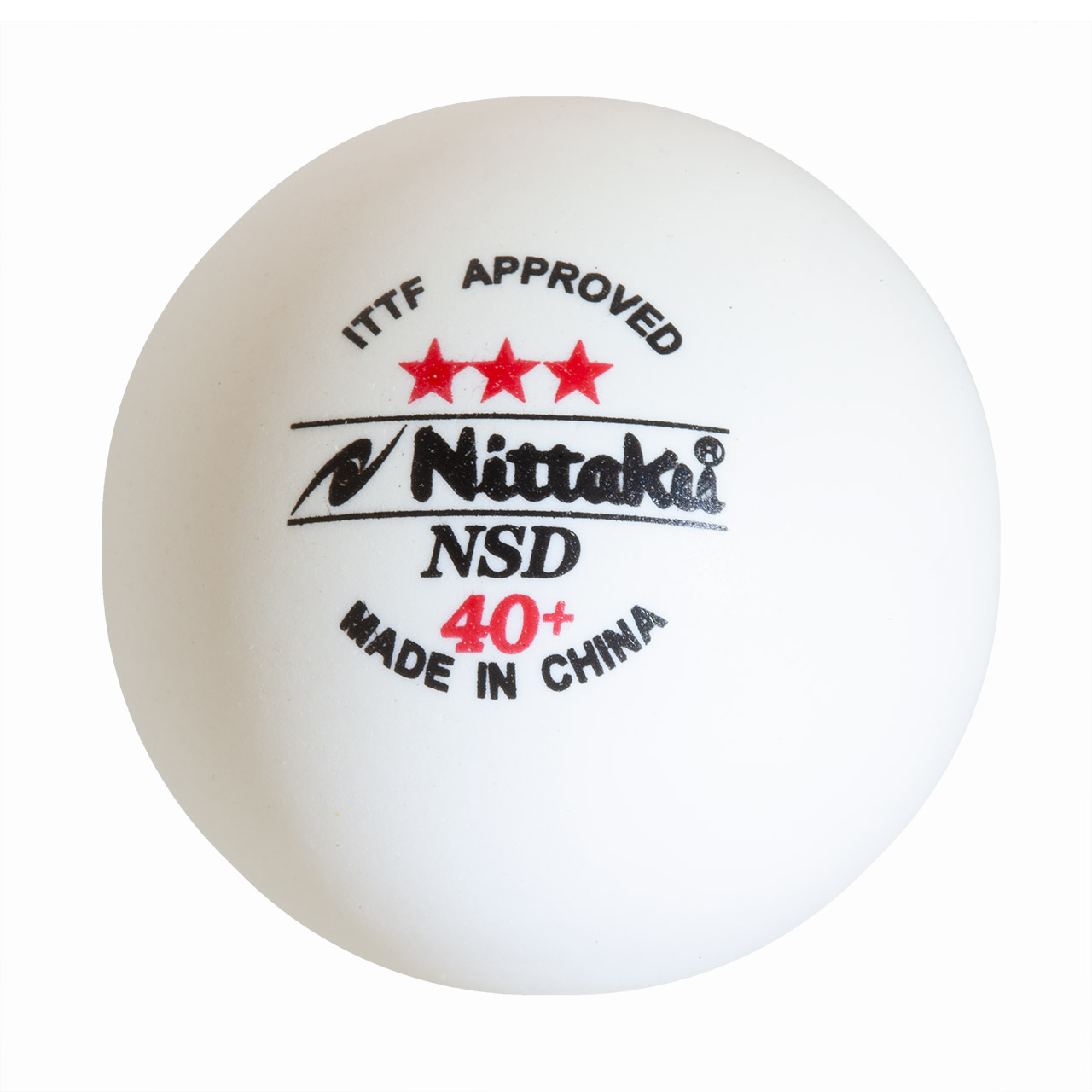 nittaku-nsd-40_plus-3_stern Tischtennis Ball Nittaku SD 40+ *** Cell-Free
