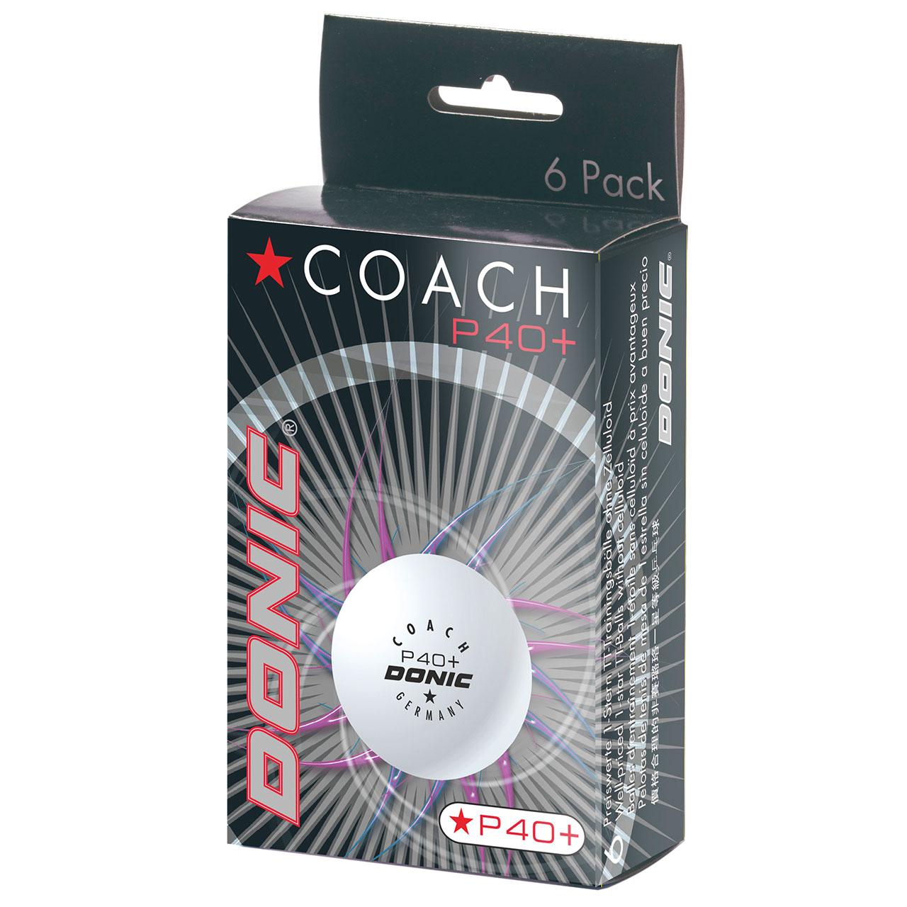 donic-ball_coach_1_star_P_40_plus-6-pack-web Tischtennis Trainingsball DONIC Coach P40+ * 6er Karton