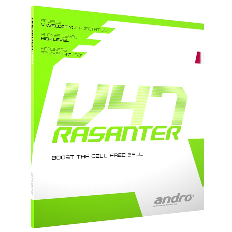 Tischtennis Belag andro Rasanter V47 Cover