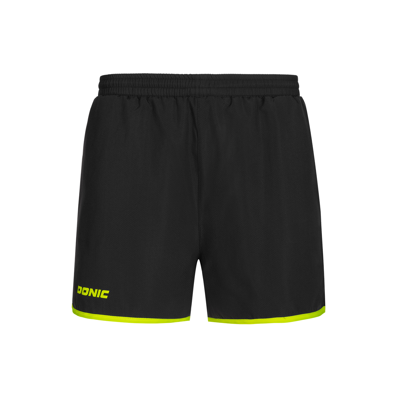 Tischtennis DONIC Shorts Loop schwarz vorne