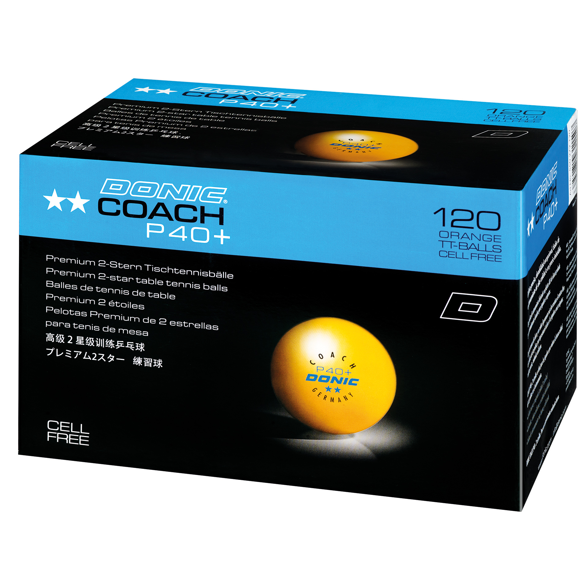 DONIC COACH P40+ ** Cell-Free