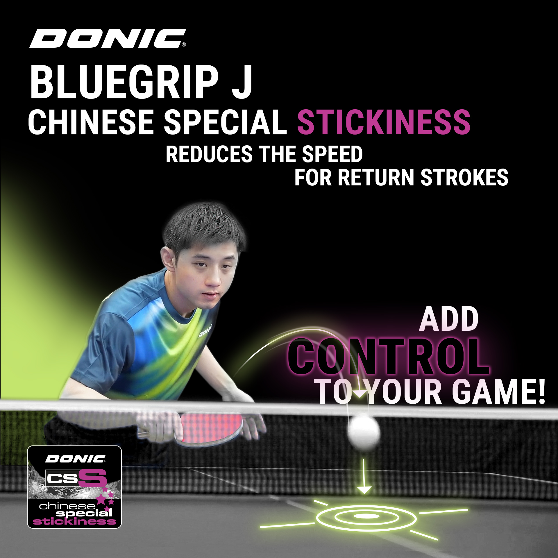 Zhang Jike Table Tennis Rubber