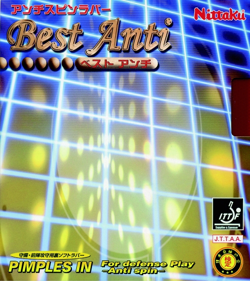 1423 Tischtennis Belag Nittaku Best Anti Cover