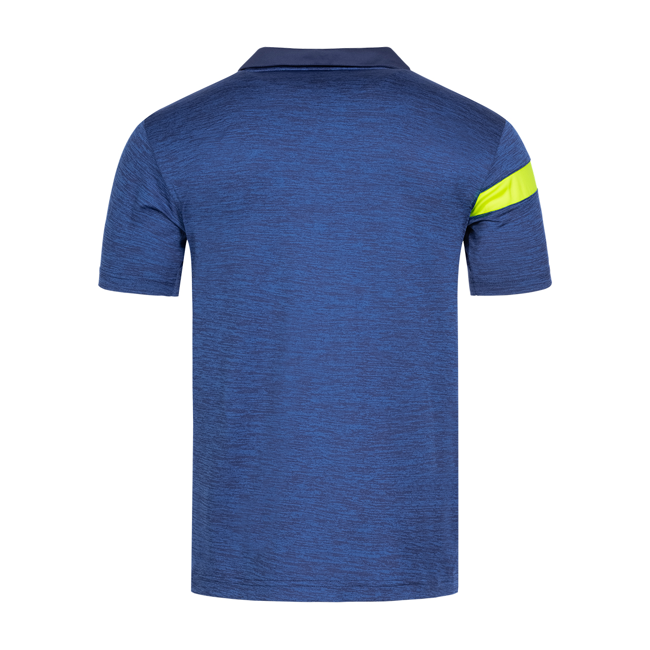 Tischtennis DONIC Poloshirt Stripes blau Rücken