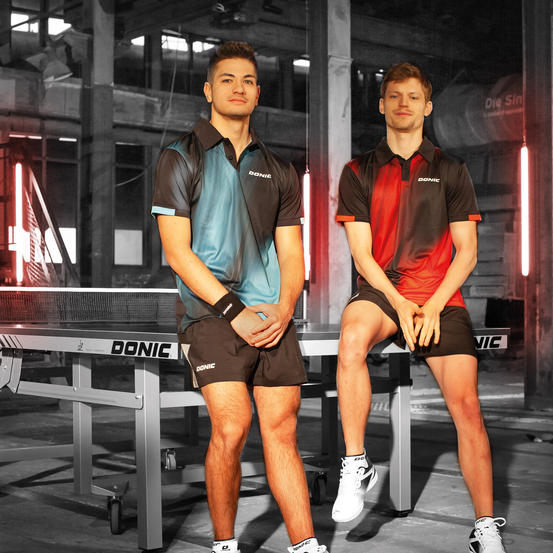 DONIC Poloshirt FIRE DONIC Poloshirt FIRE