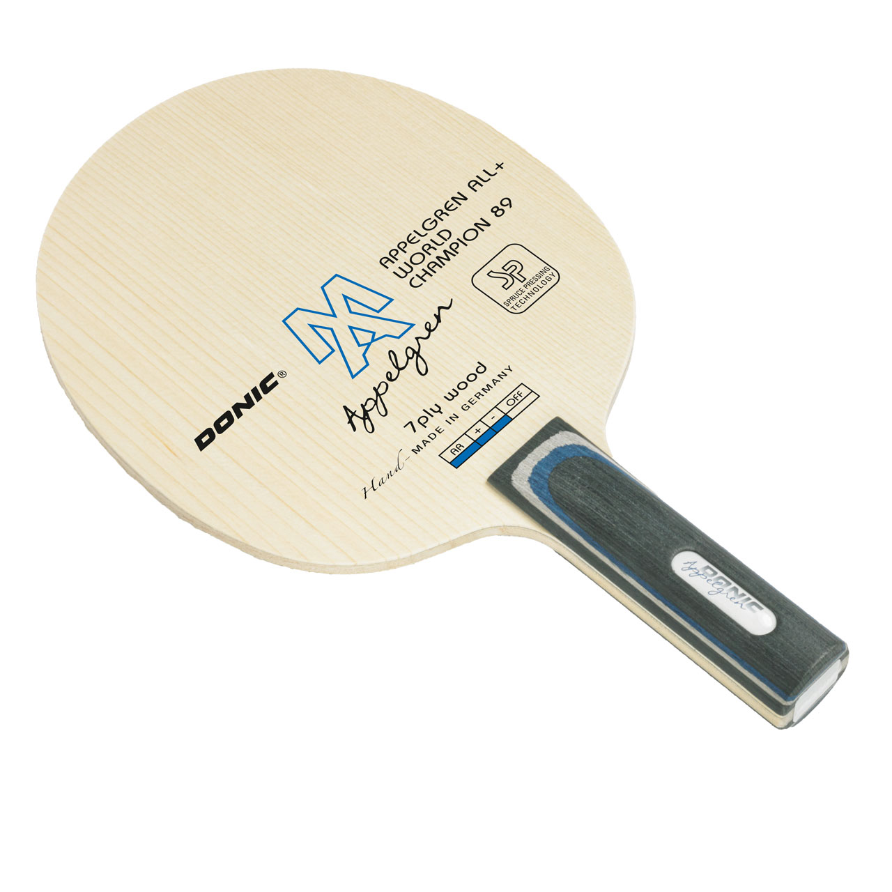 Tischtennis Holz DONIC Appelgren All+ World Champion 89