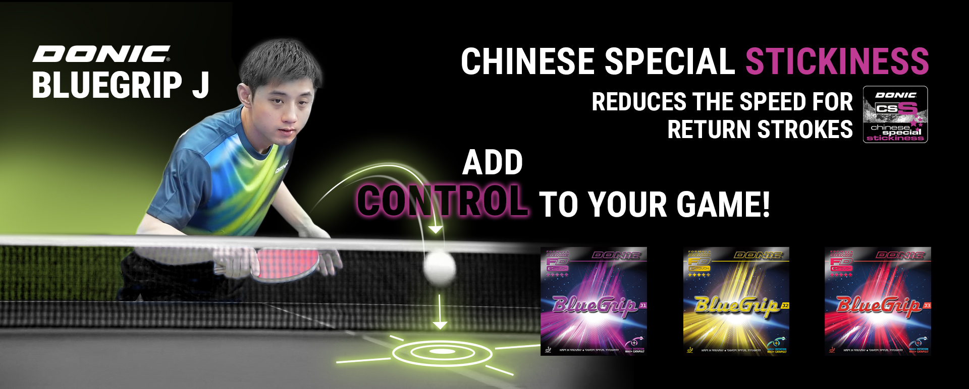 Zhang Jike Table Tennis Rubber