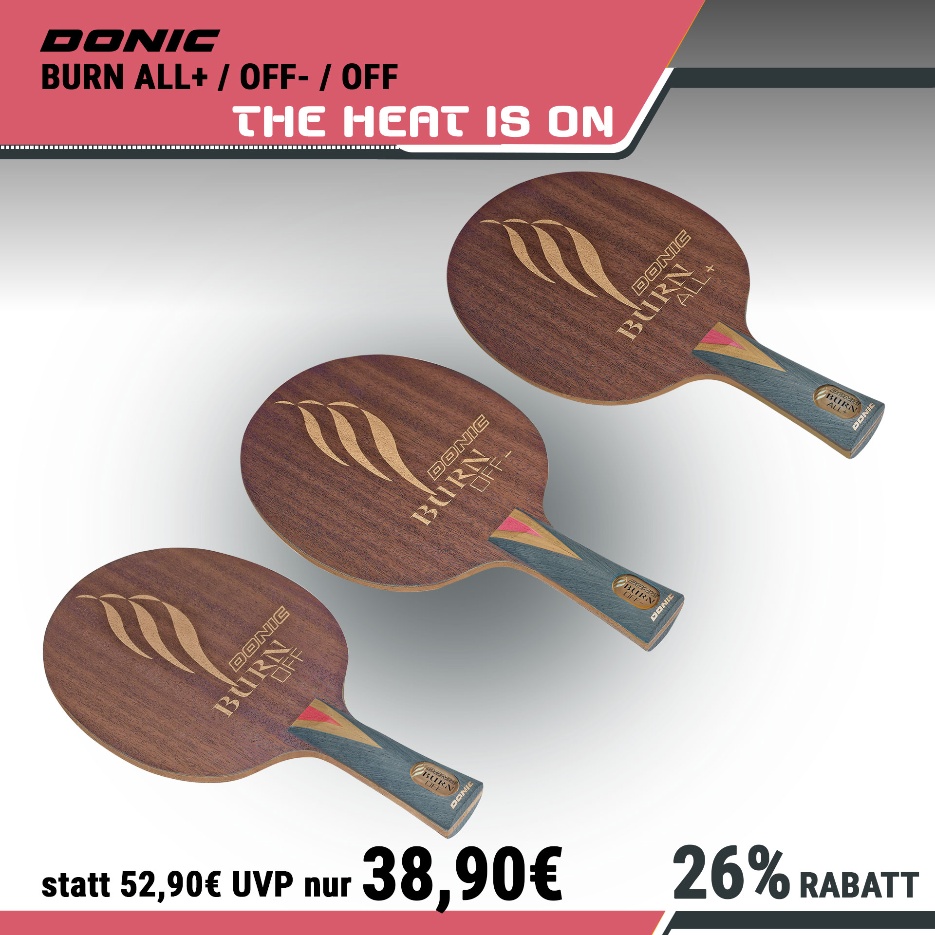 DONIC Burn Holz Angebot