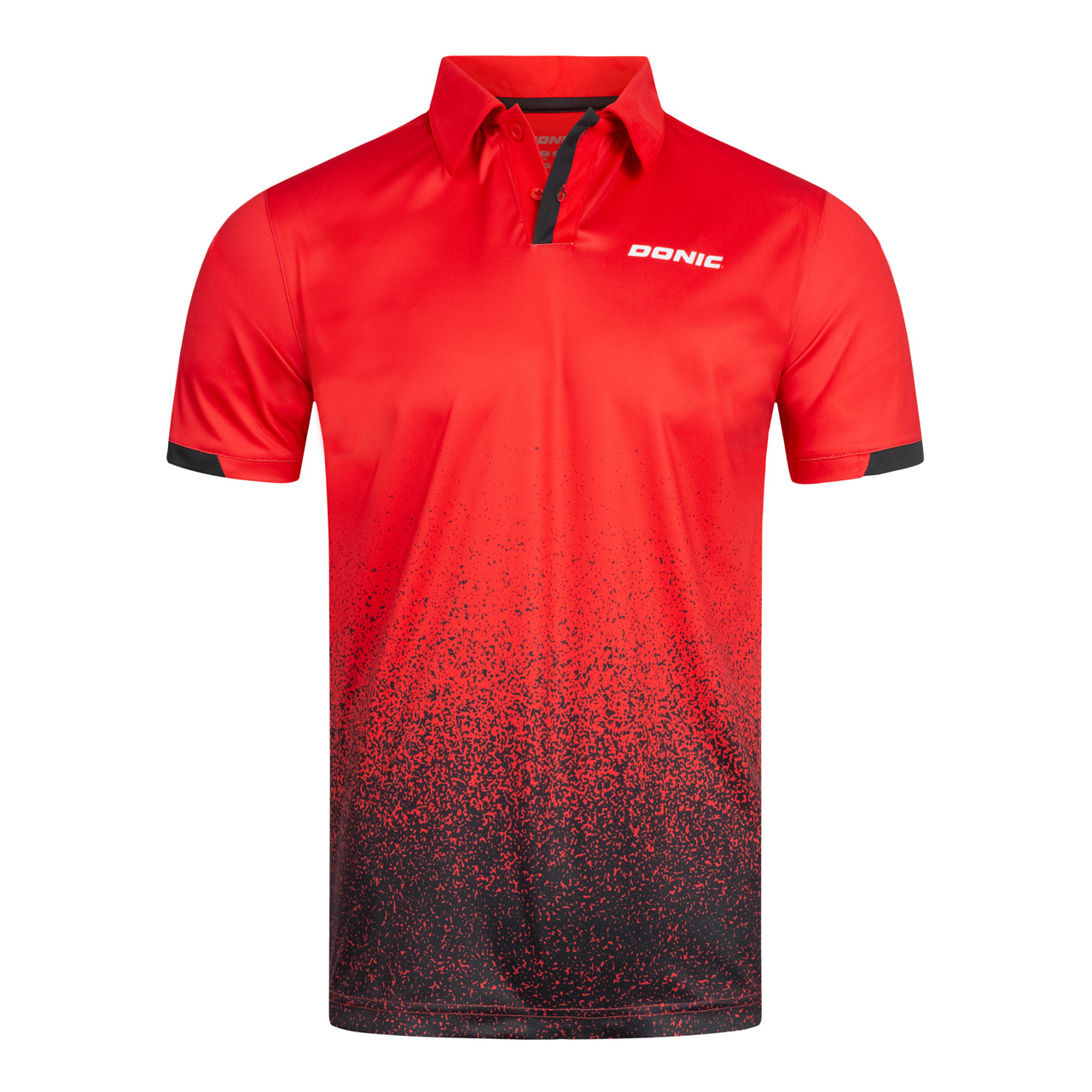 donic-poloshirt_splash-flex-red-front-web DONIC Tischtennis Polohemd Splashflex rot Brust