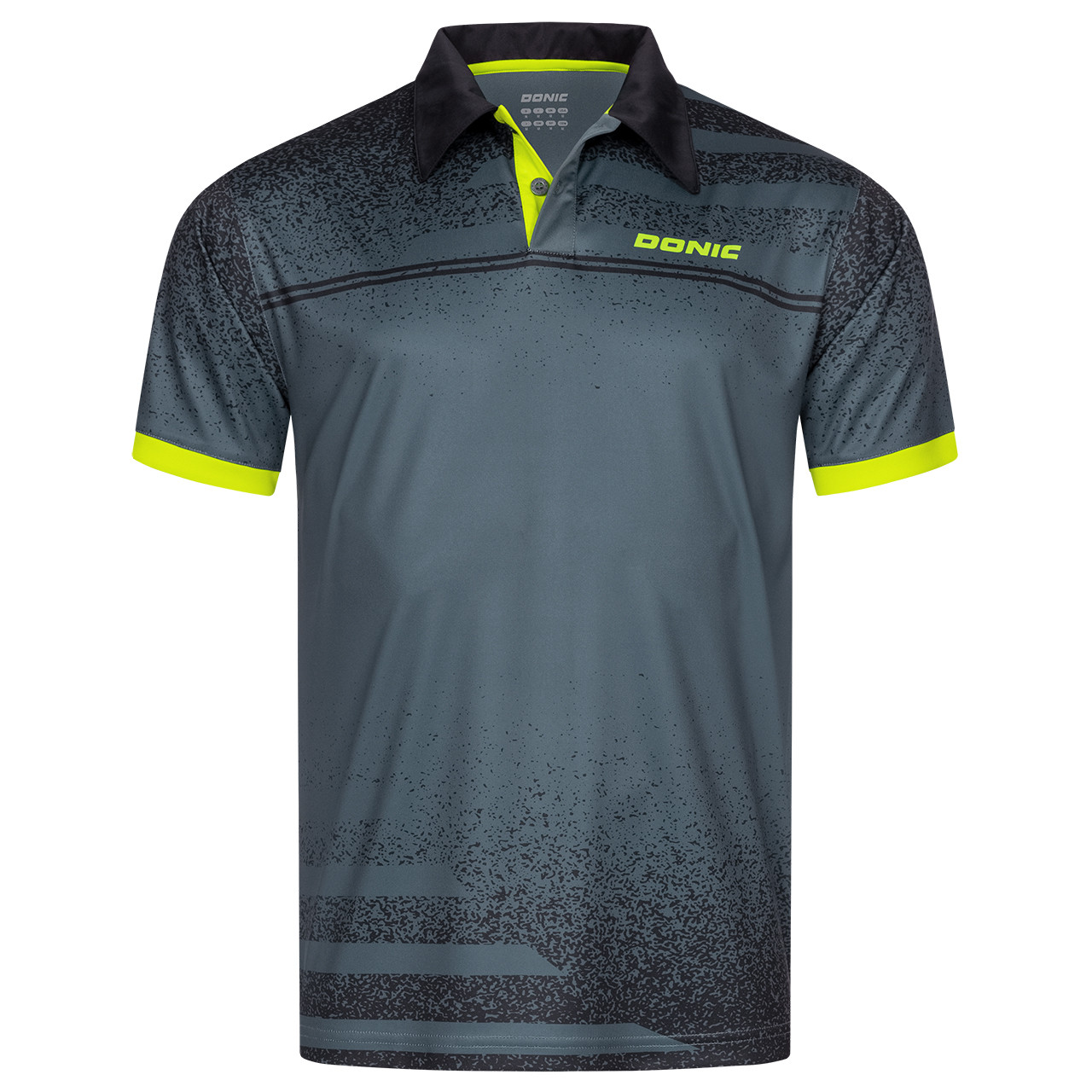donic-polo_rafter-anthra-black-front-stills-web DONIC Poloshirt Rafter anthrazit/schwarz