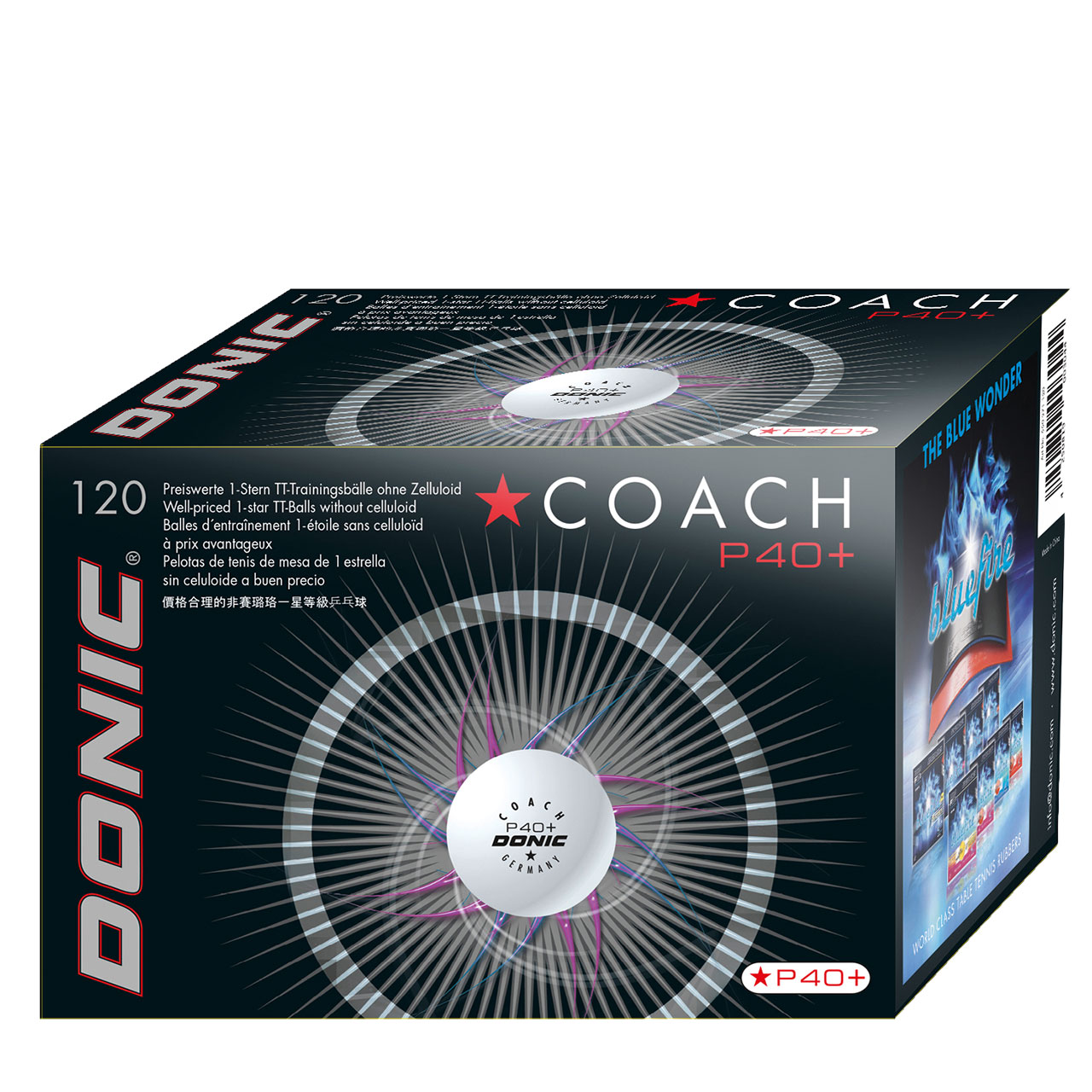 donic-ball_coach_1_star_P_40_plus-120-pack-web Tischtennis Trainingsball DONIC Coach P40+ * 120er Karton