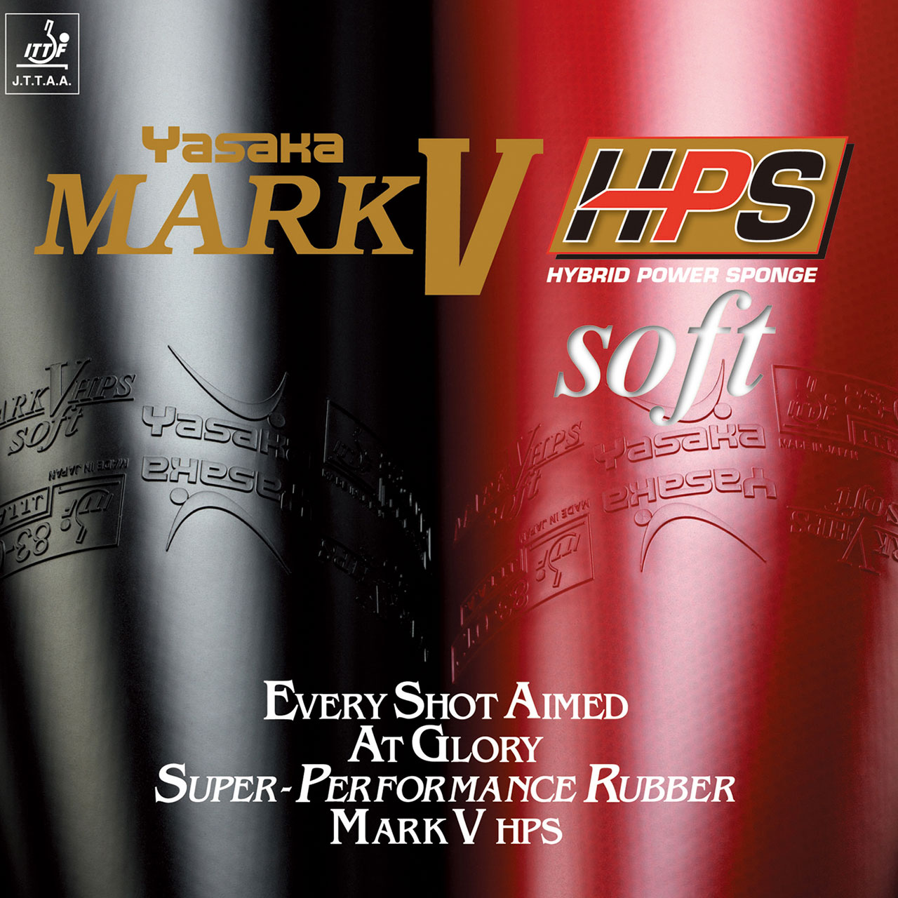 Yasaka Mark V Colore-Nero, Spessore-1.8mm Yasaka Mark V Colore-Nero, Spessore-1.8mm