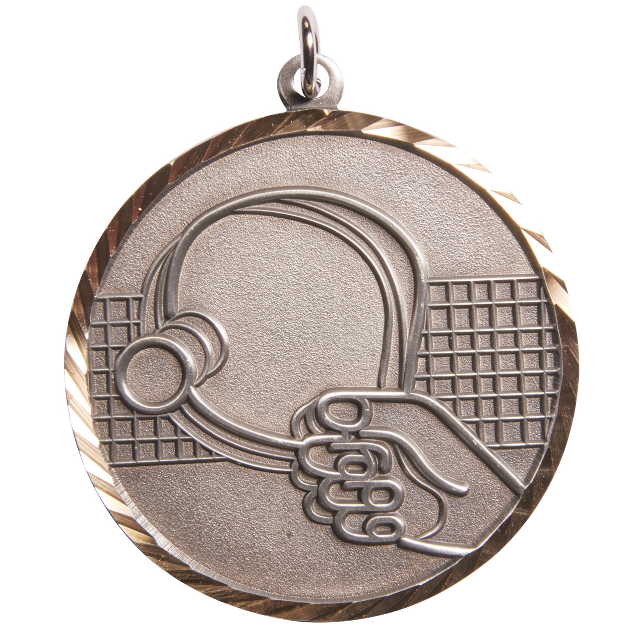 Medaille Schläger silber