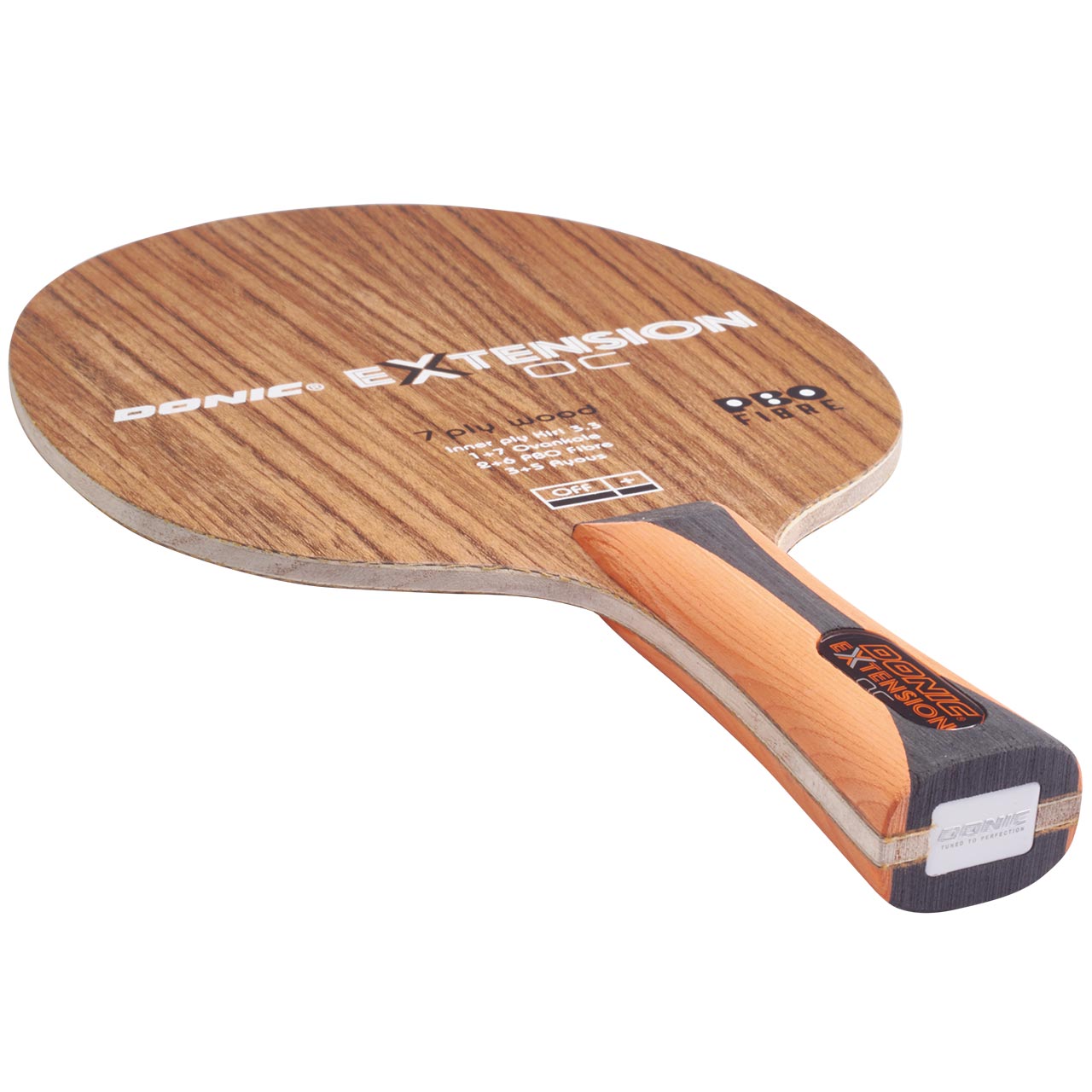 Tischtennis Holz DONIC Extension OC Griff