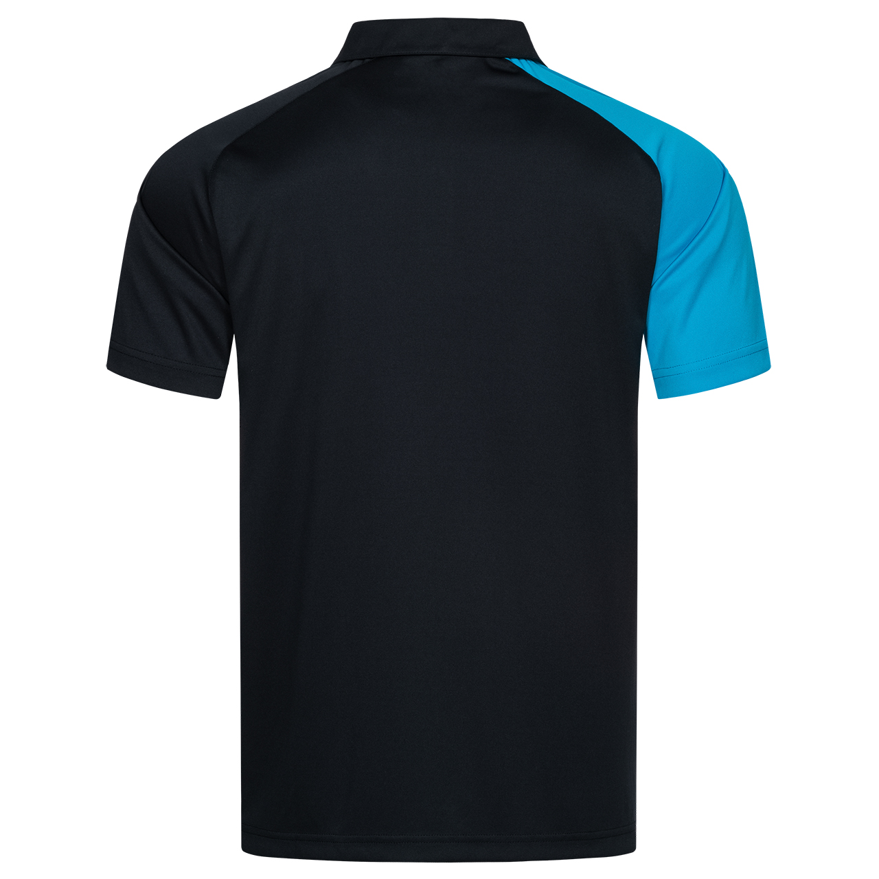 donic-polo_caliber-black-cyan-back-stills-web DONIC Poloshirt Caliber schwarz/cyan