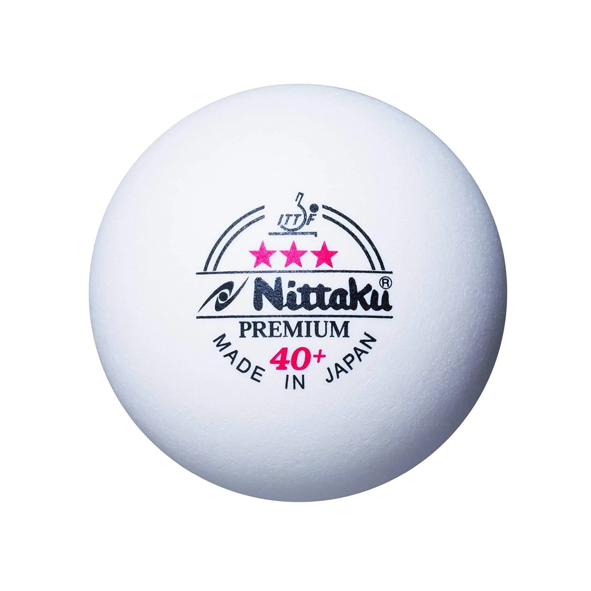 Nittaku Premium 40+ *** Made in Japan Cell-Free Nittaku Premium 40+ *** Made in Japan Cell-Free