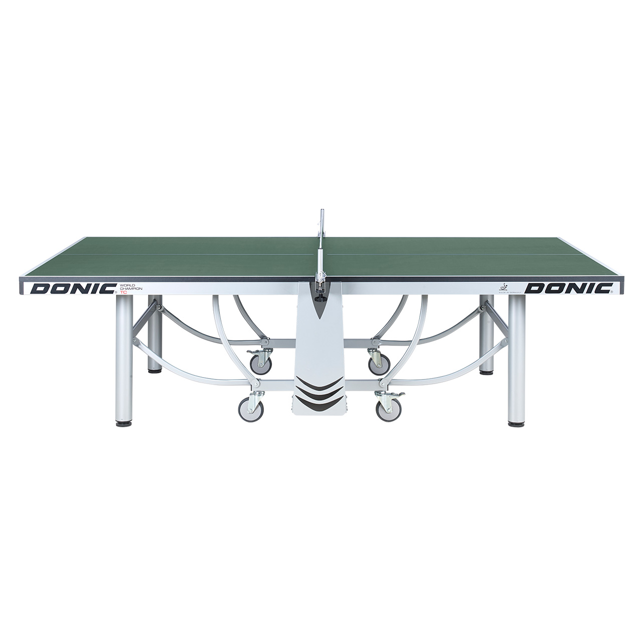 donic-table-world_champion_tc-green-side-web Tischtennis-Tisch DONIC World Champion TC, grün, Seitenansicht