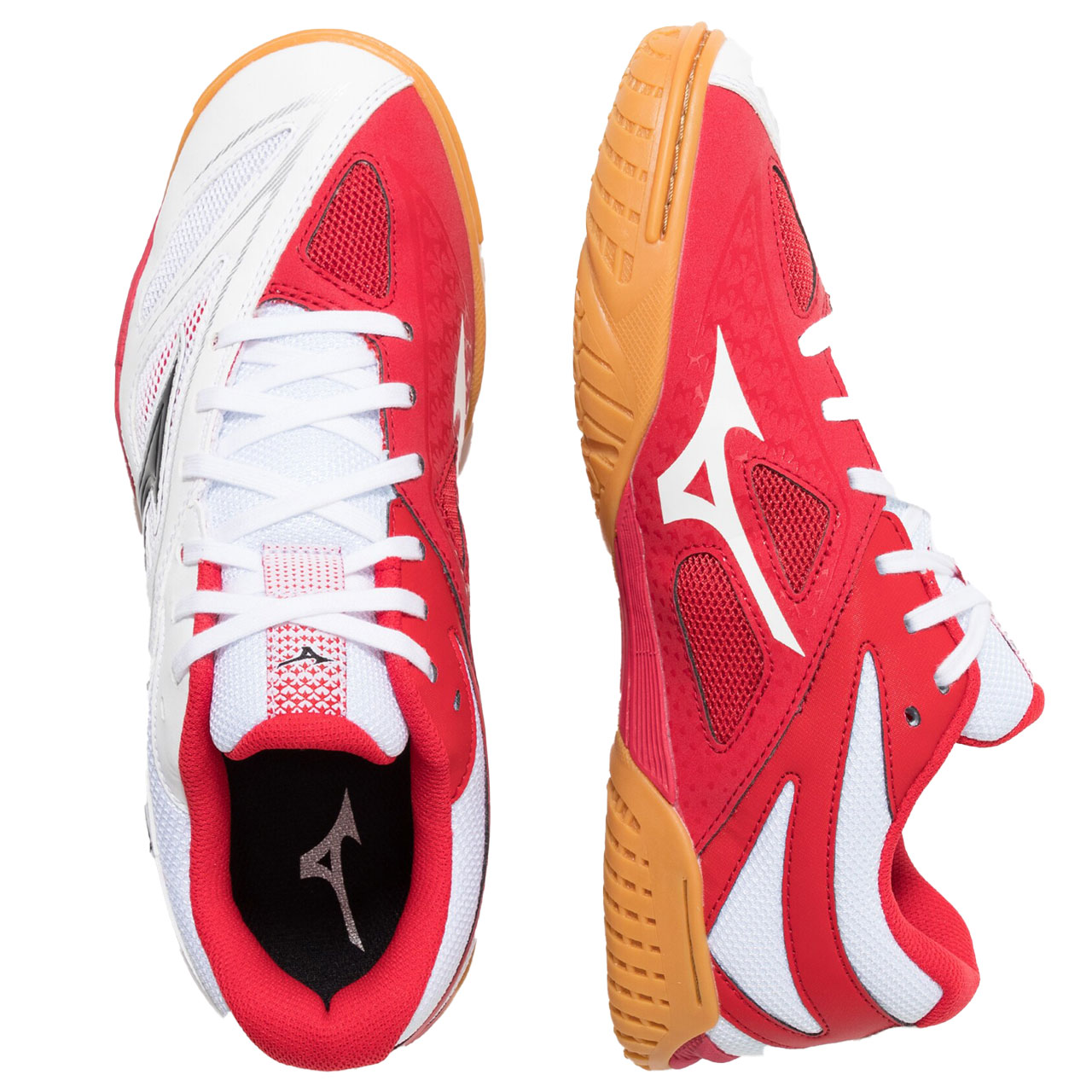 Tischtennis Schuh Mizuno Wave Medal 6 Sohle Topview/Seitenansicht