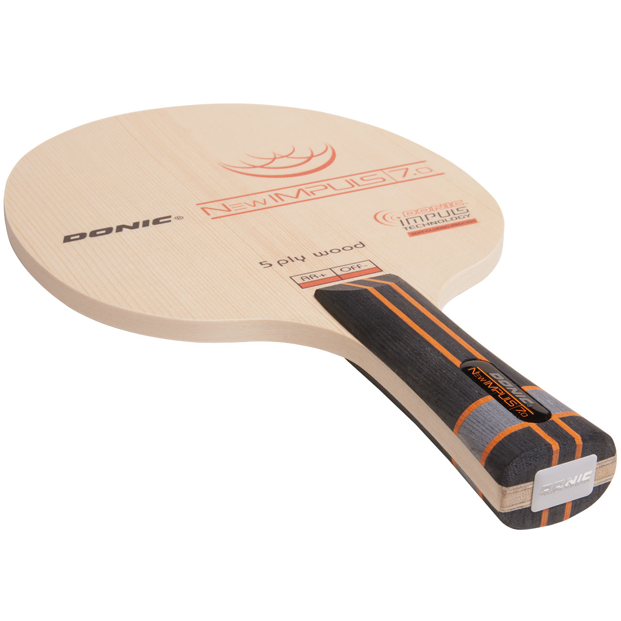 Tischtennis Holz DONIC New Impuls 7.0 Griff