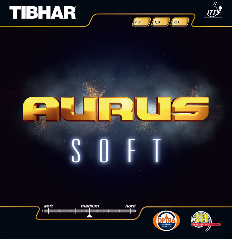 2694 Tischtennis Belag Tibhar Aurus Soft Cover