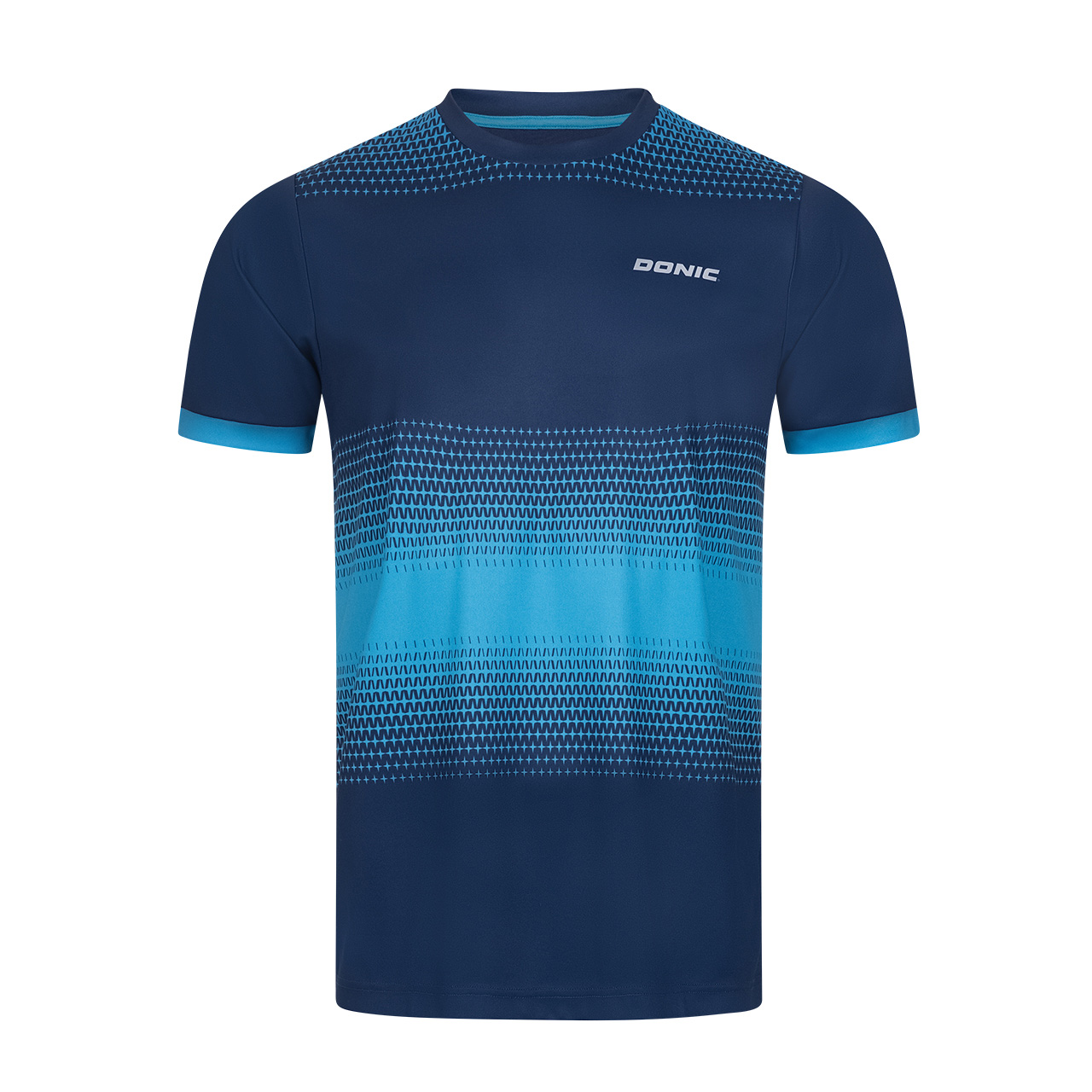 DONIC T-Shirt Bound marine/cyanblau Brust 