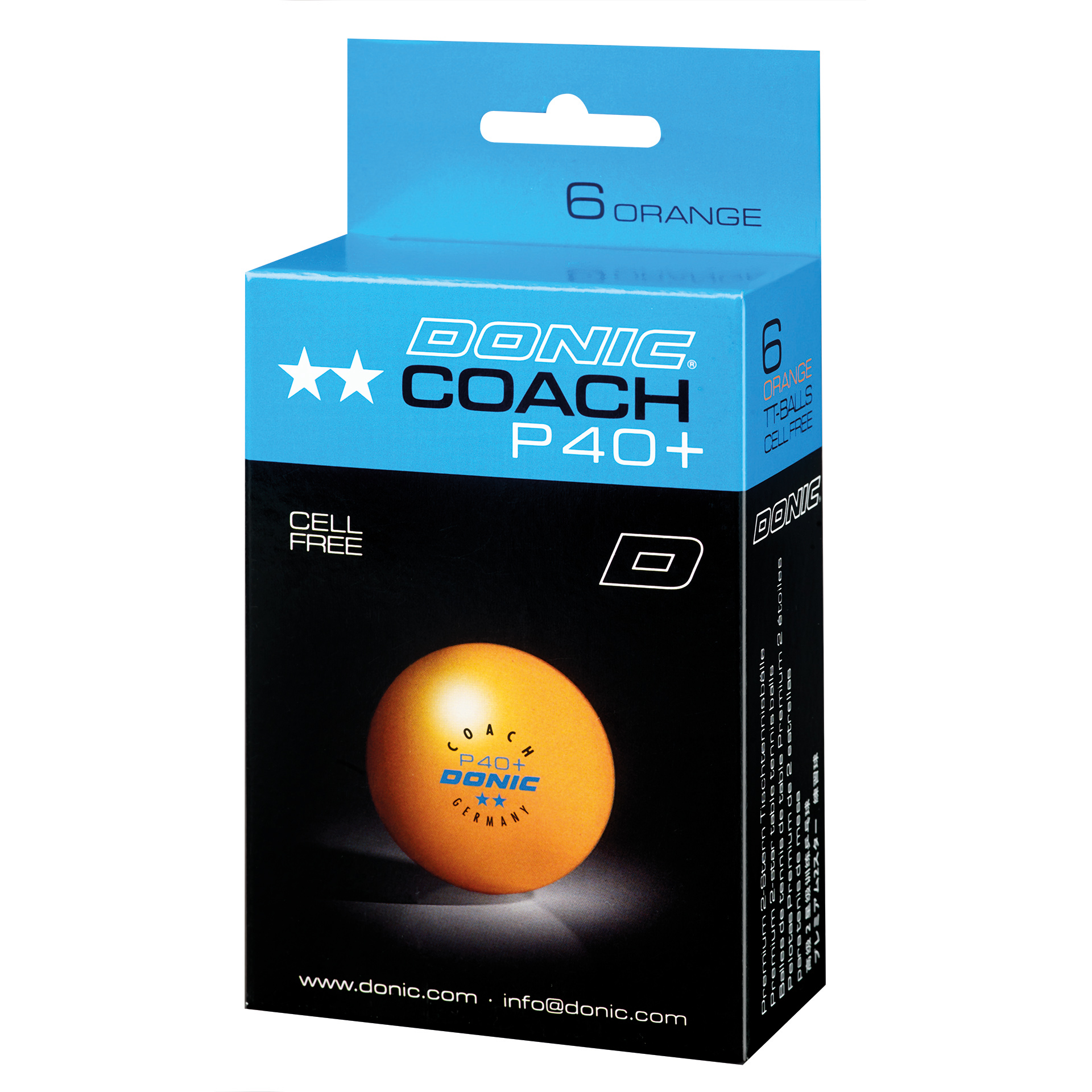 DONIC COACH P40+ ** Cell-Free