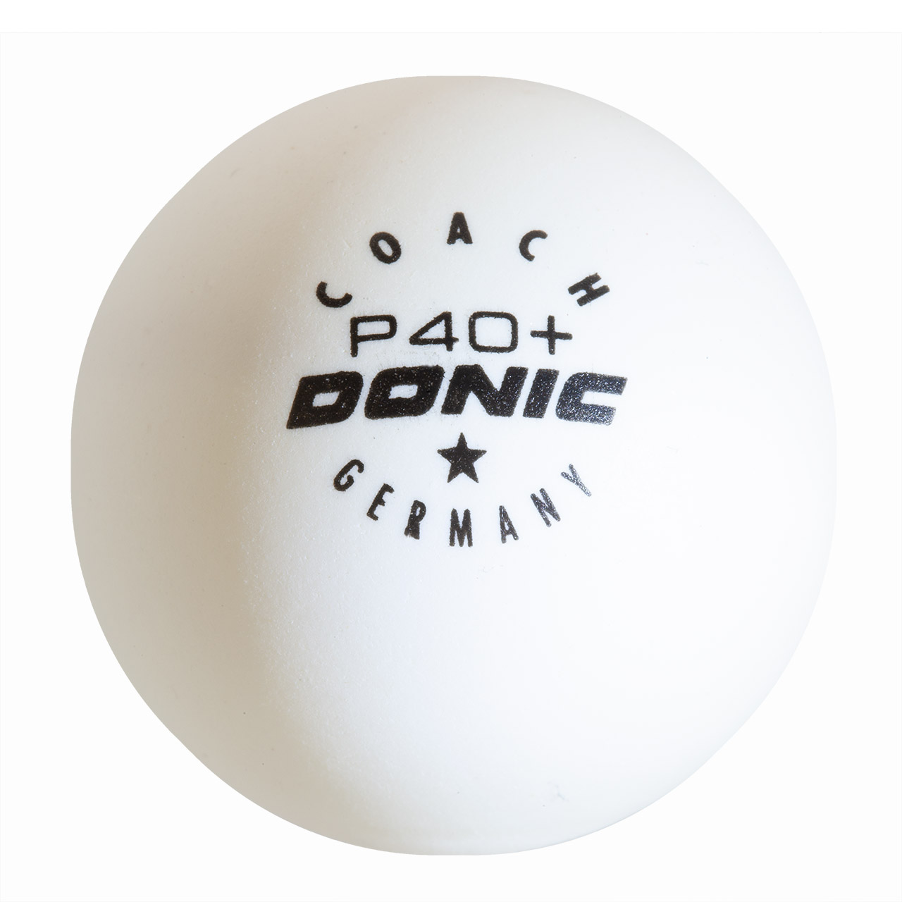 Tischtennis Trainingsball DONIC Coach P40+ * 