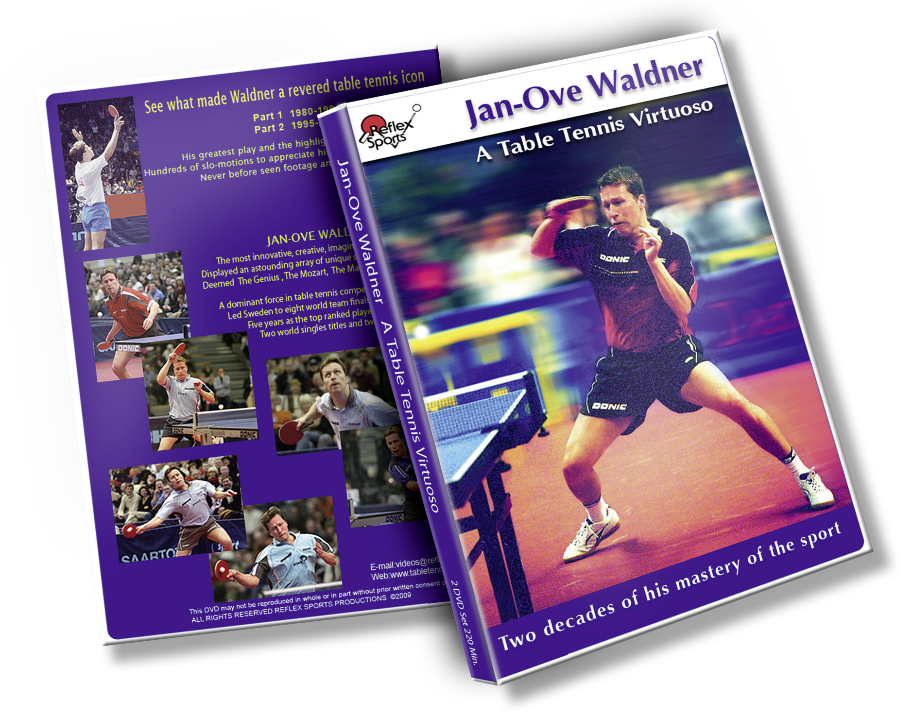 DVD Jan-Ove Waldner 2er Set engl