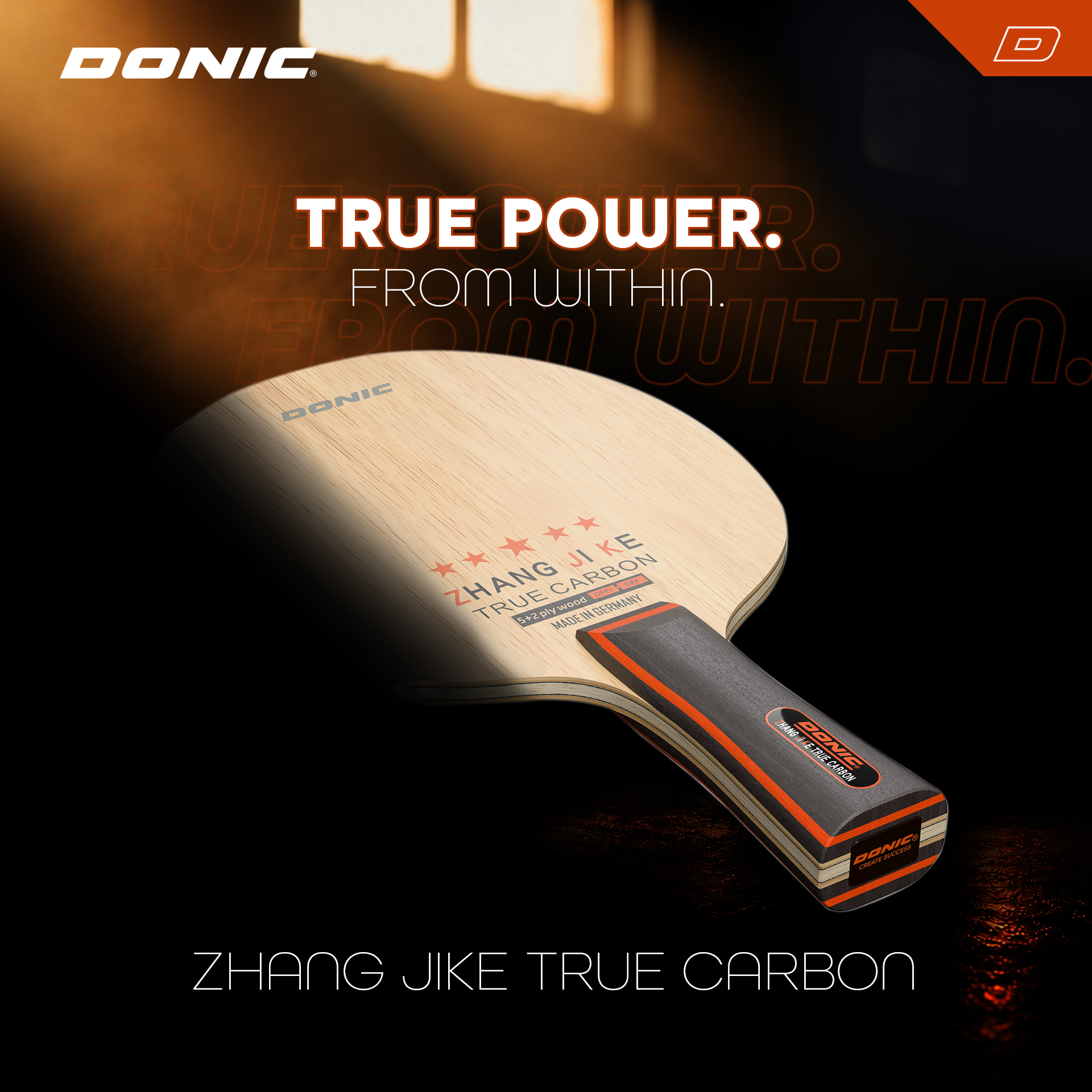 DONIC ZHANG JIKE TRUE CARBON