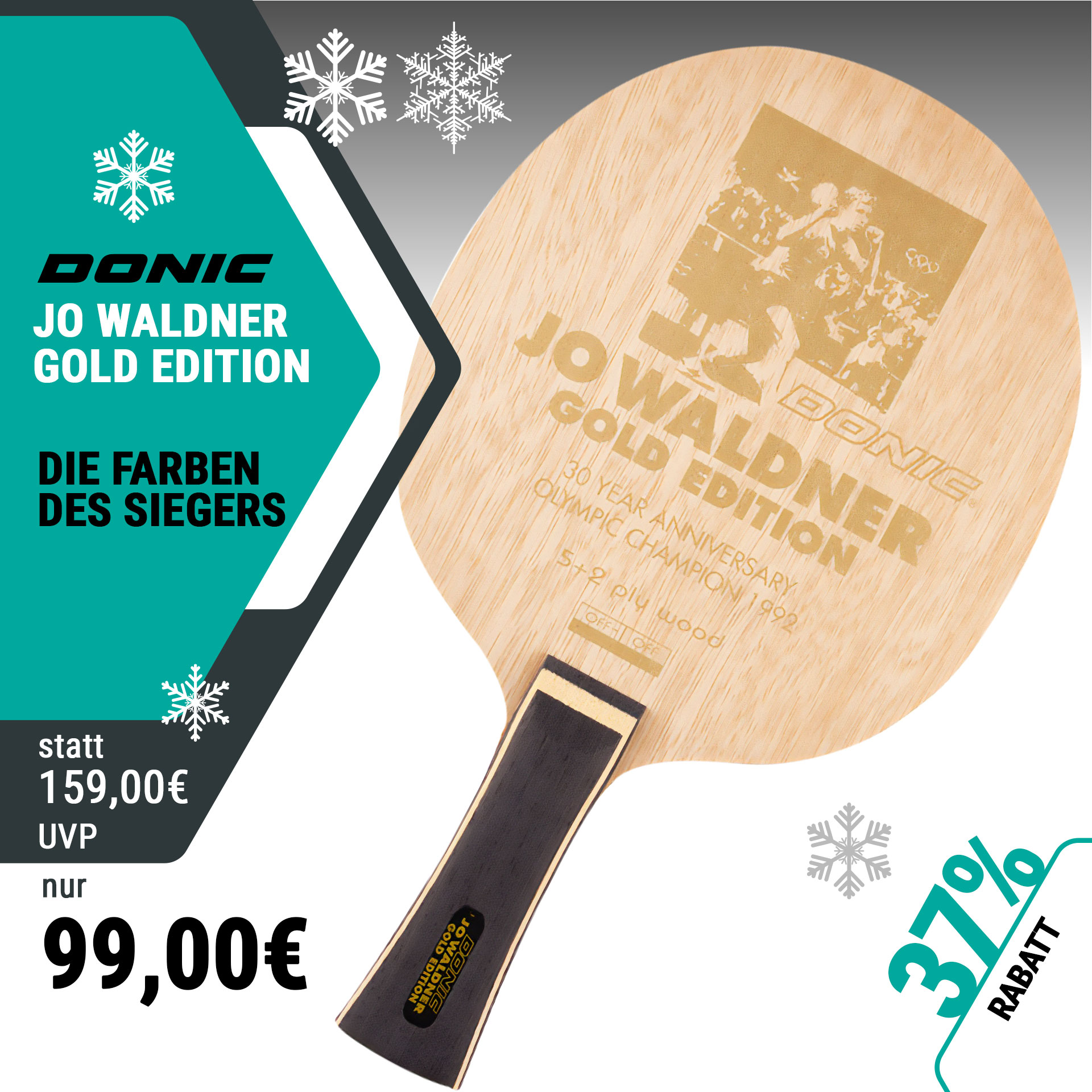 Waldner Gold Edition TT Schläger