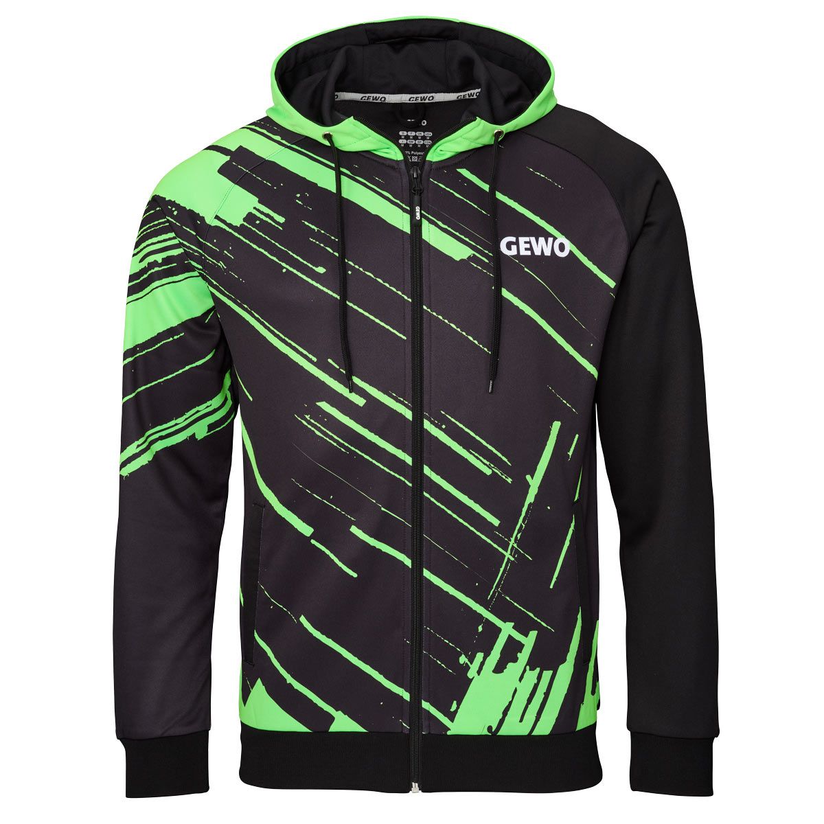 schwarz/lime