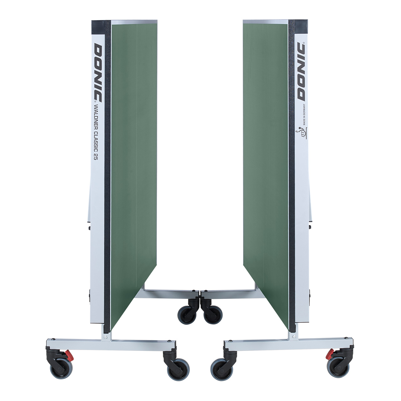 donic-table-waldner_classic_25-green-parking_position2-web Tischtennis-Tisch DONIC Waldner Classic 25, grün, einklappen