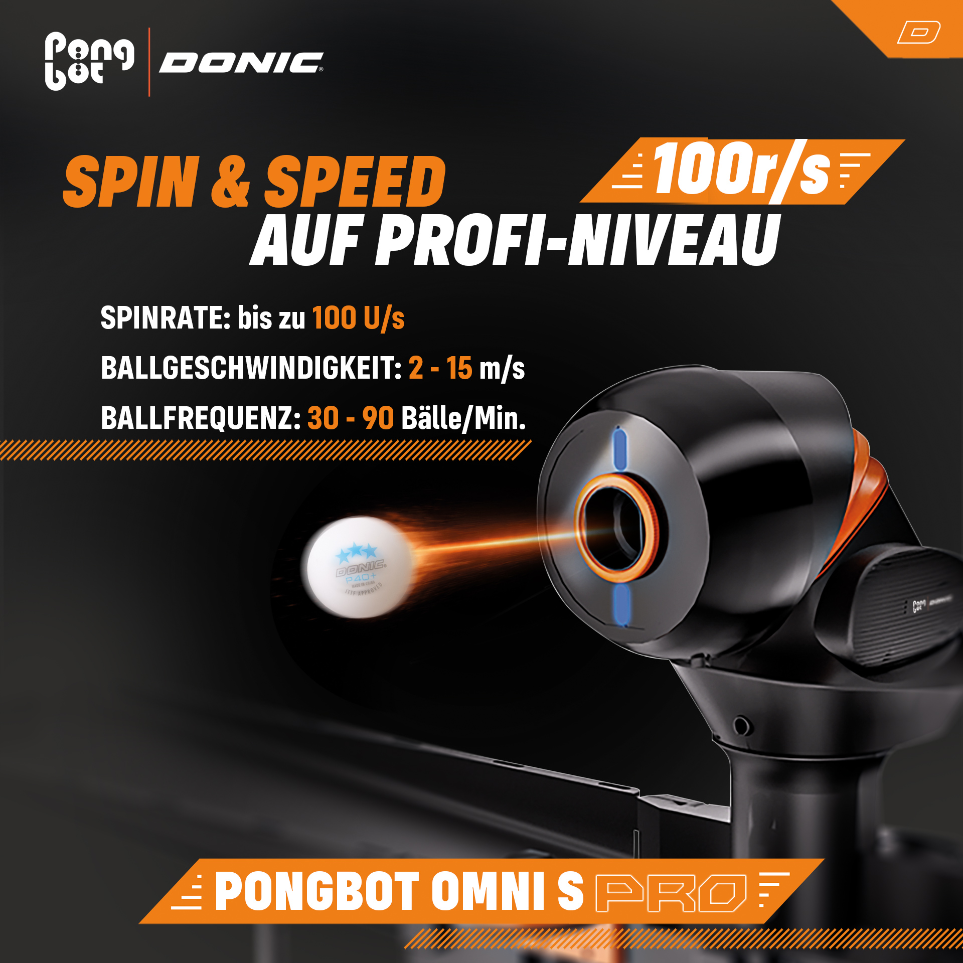 DONIC - PONGBOT OMNI S PRO