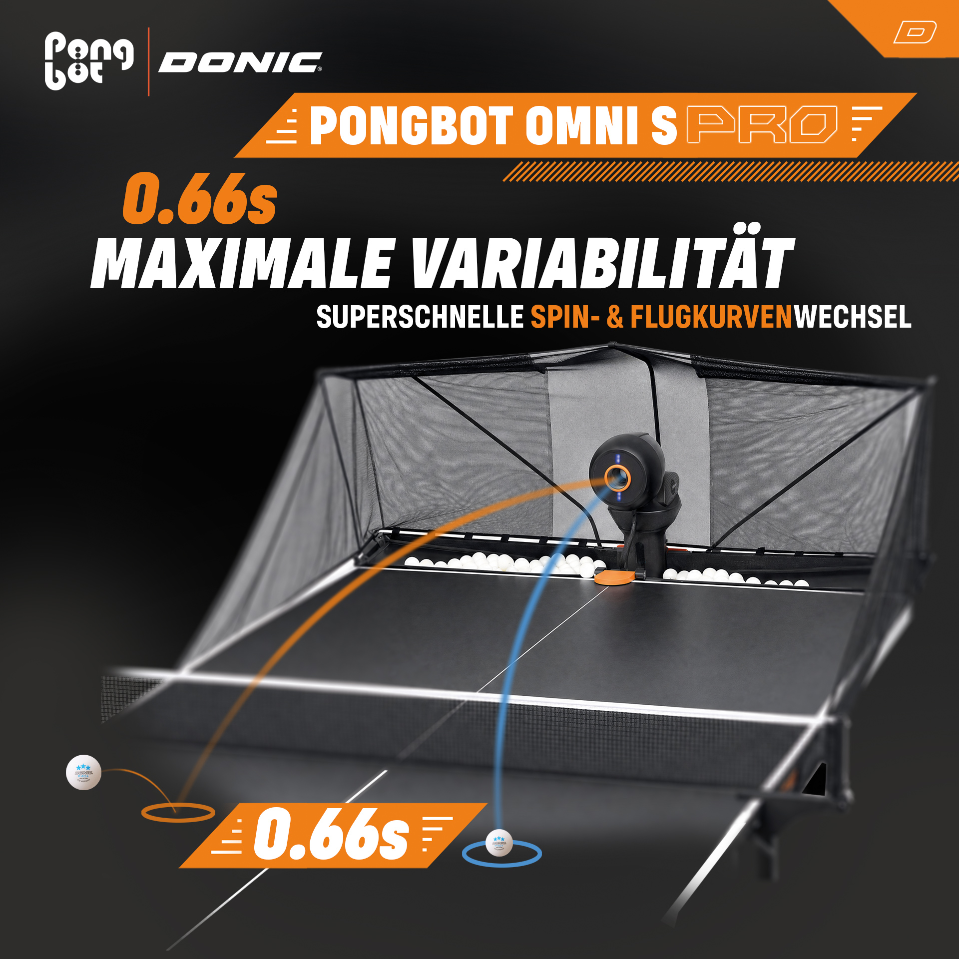 DONIC - PONGBOT OMNI S PRO