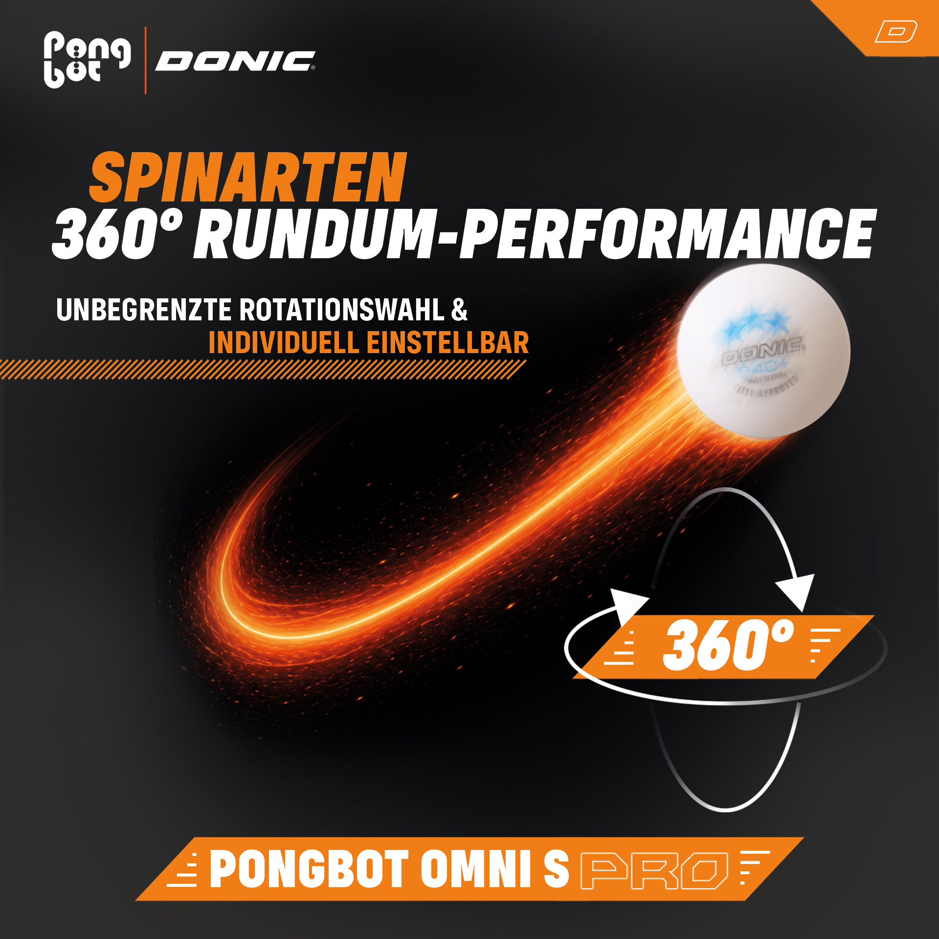 DONIC - PONGBOT OMNI S PRO