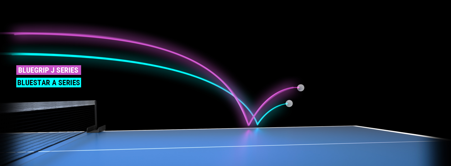 Vergleich der Flugkurve von Bluegrip und Bluestar