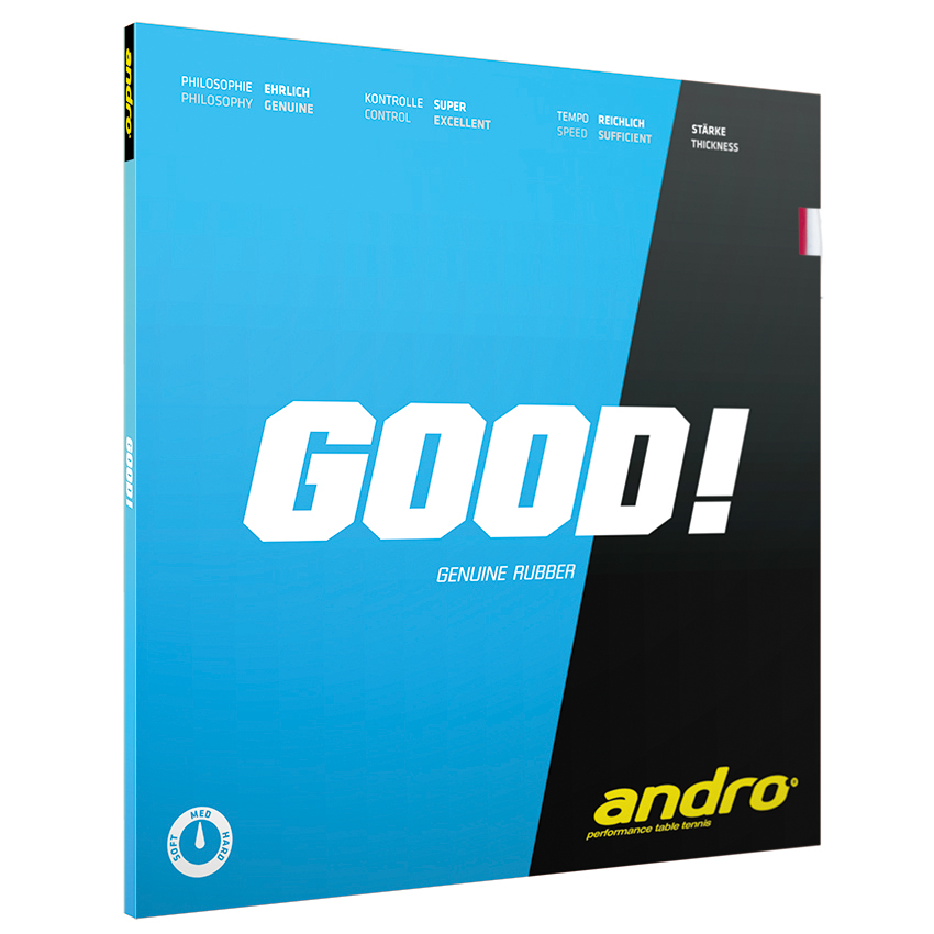 4587 Tischtennis Belag andro Good Cover